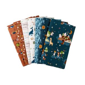 Riley Blake Designs Created With Love, 1 Yard Bundle - Ocean - 25-8553