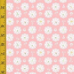 Riley Blake Designs Summer Skies and Fireflies: Doilies - Pink - 25-8562