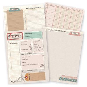 Riley Blake Designs Lori Holt Busy Bee Stitch Binder Pages - 25-8573