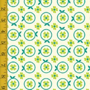 Quilting Treasures Oxford Revival: Set Flower - Cream #25-6595