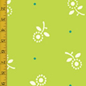 Quilting Treasures Oxford Revival: Ditsy - Chartreuse #25-6601