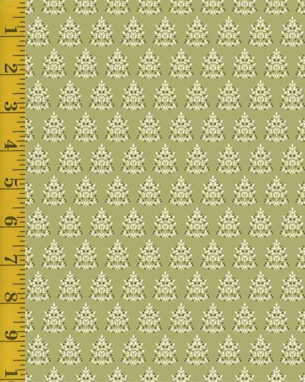 Riley Blake Designs Glisten: Trees - Olive #25-8580