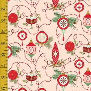 Riley Blake Designs Glisten: Bulbs - Blush #25-8584