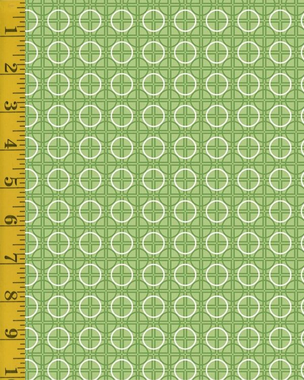 Riley Blake Designs Bee Basics: Circle - Green #25-8597