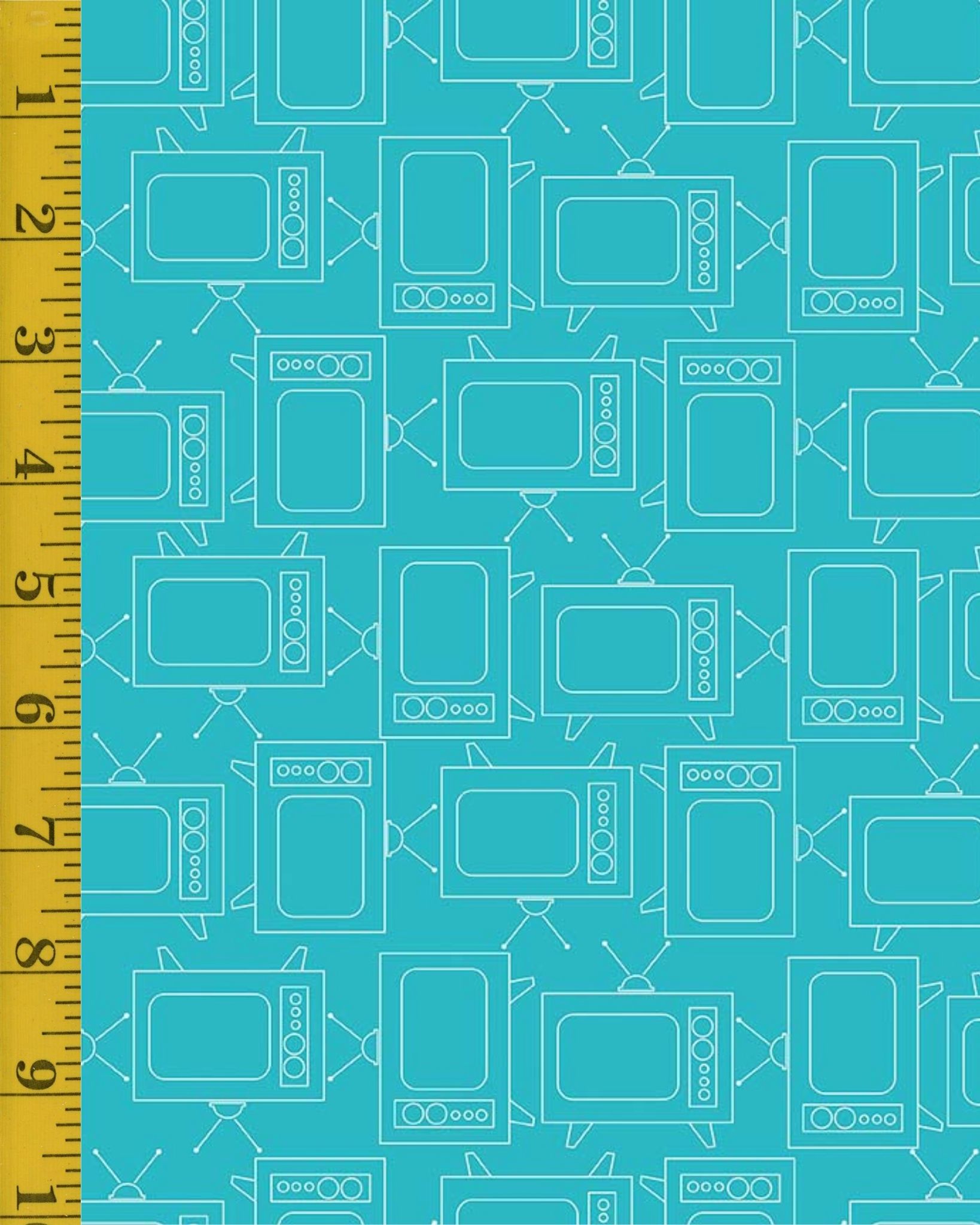 Riley Blake Designs Bee Basics: TV - Turquoise #25-8600