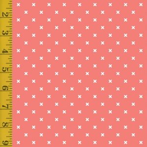 Riley Blake Designs Bee Basics: X - Coral #25-8601