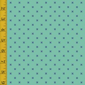 Riley Blake Designs Bee Basics: X - Teal #25-8602