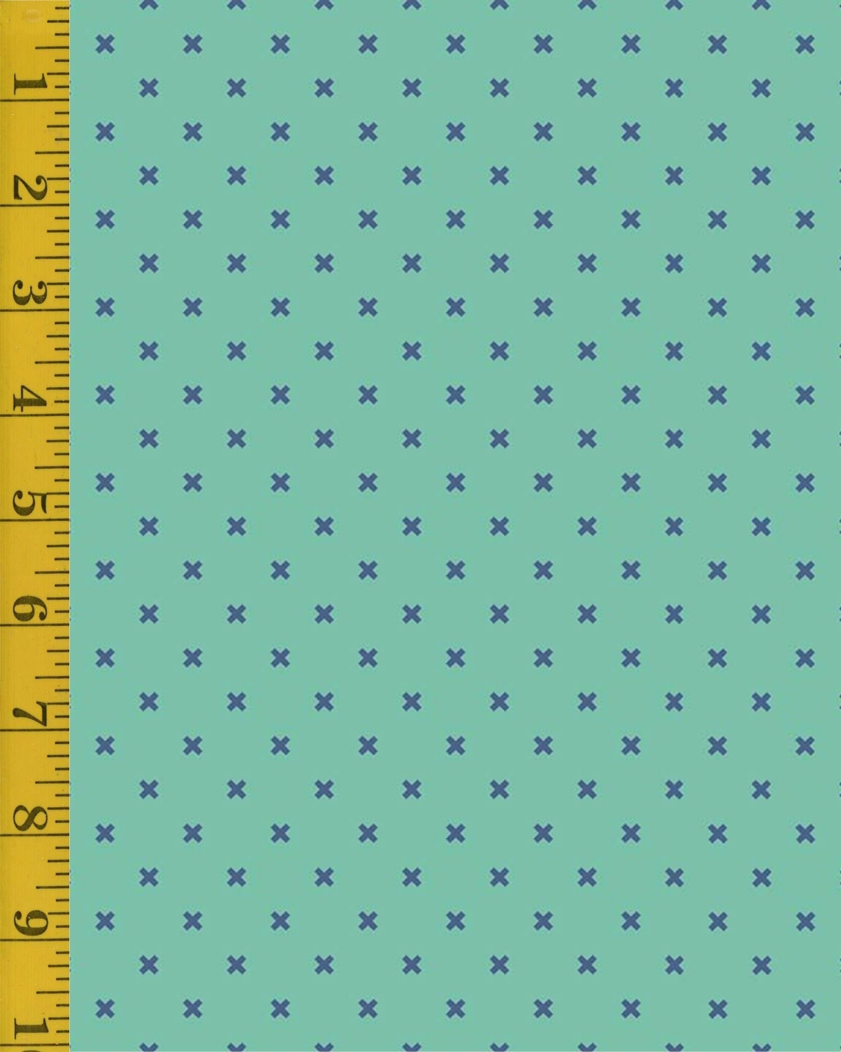 Riley Blake Designs Bee Basics: X - Teal #25-8602