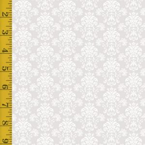 Riley Blake Designs Elegant Essentials: Damask - White #25-8613