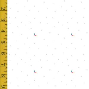 Riley Blake Designs Hush Hush 3: Starlight - White #25-8615