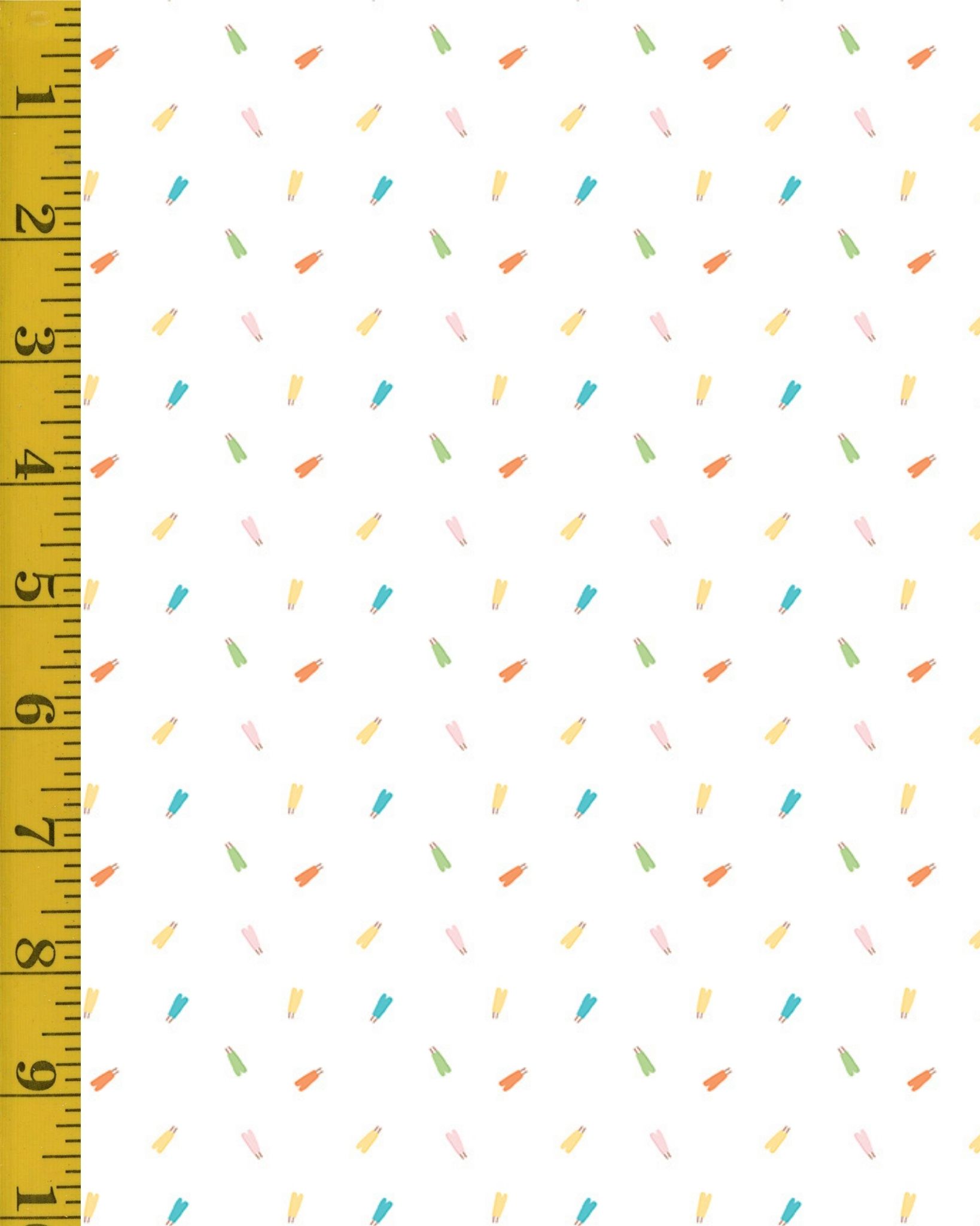 Riley Blake Designs Hush Hush 3: Popsicles on Parade - White #25-8619