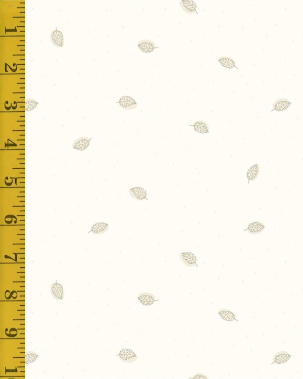 Riley Blake Designs Hush Hush 3: Leaf Your Mark - Cream #25-8623