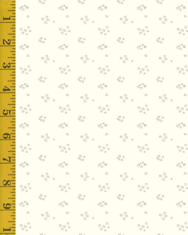 Riley Blake Designs Hush Hush 3: Dots It! - Cream #25-8624