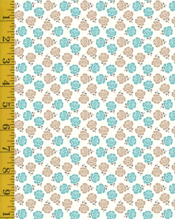 Riley Blake Designs Bee Vintage: Sylvia - Cloud #25-8632