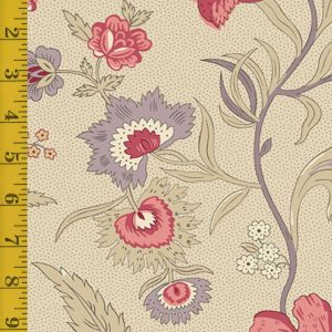 Andover Fabrics Wildflower Cottage: Wildflowers - Linen #26-1404