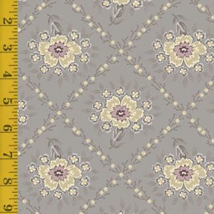 Andover Fabrics Wildflower Cottage: Trellis - Dove #26-1406