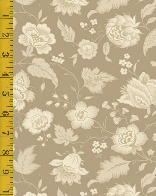 Andover Fabrics Wildflower Cottage: Quaint - Mocha #26-1411