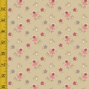 Andover Fabrics Wildflower Cottage: Scatter Garden - Buff #26-1413