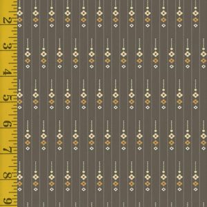 Andover Fabrics Wildflower Cottage: Petal Chain - Charcoal #26-1418