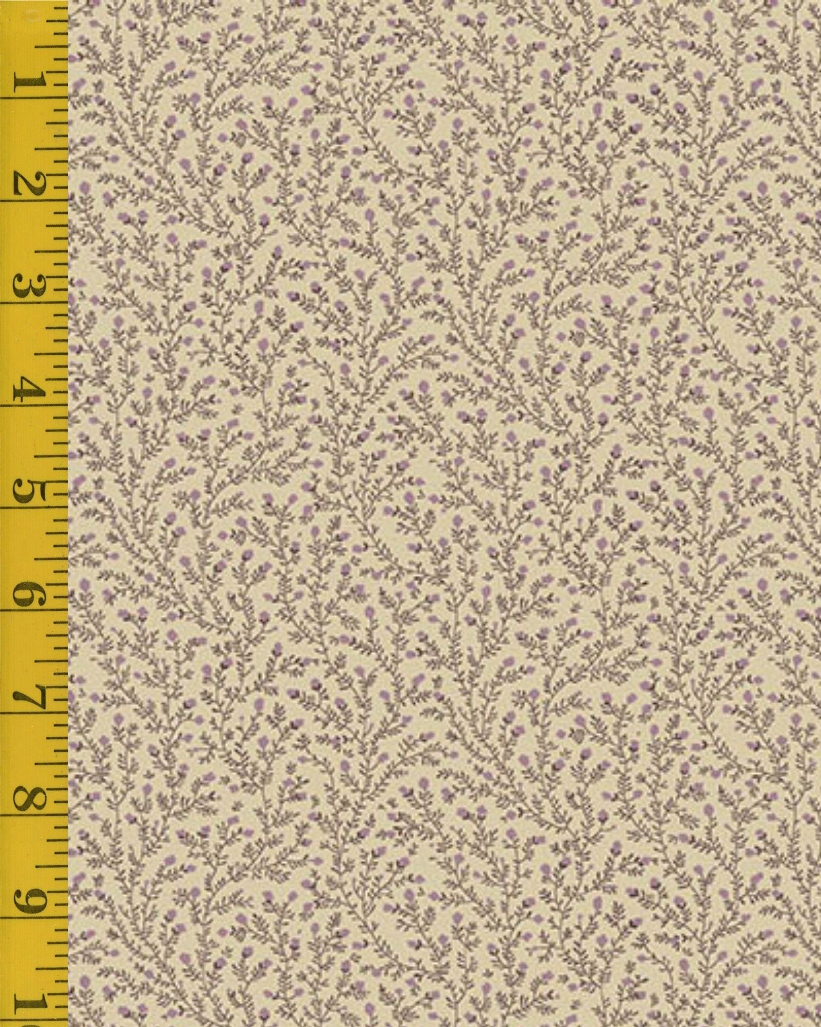Andover Fabrics Wildflower Cottage: Heather - Sand #26-1421
