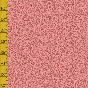 Andover Fabrics Wildflower Cottage: Heather - Carnation #26-1423