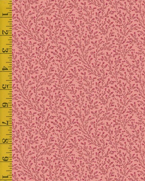 Andover Fabrics Wildflower Cottage: Heather - Carnation #26-1423