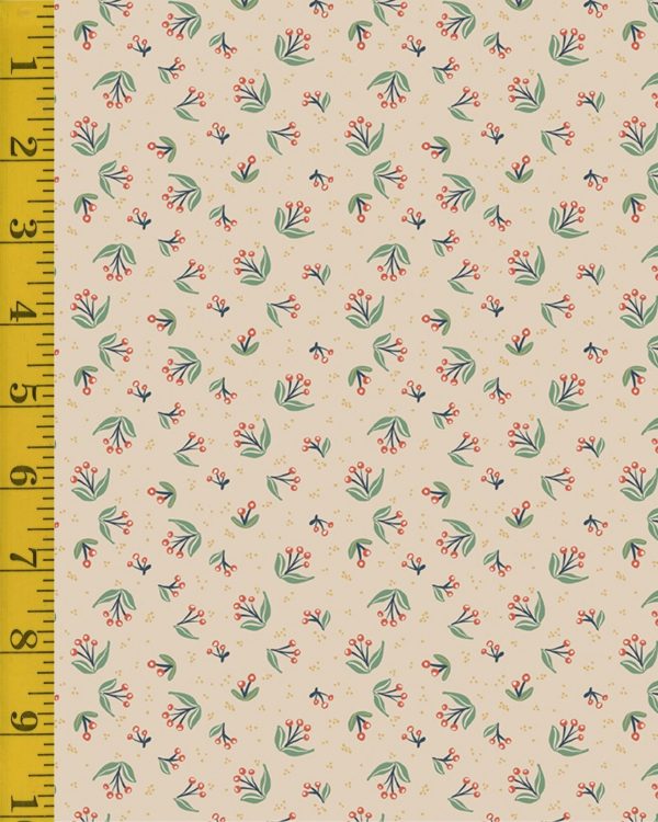 Riley Blake Designs Ivy Reese: Berry Branches - Latte #26-8651