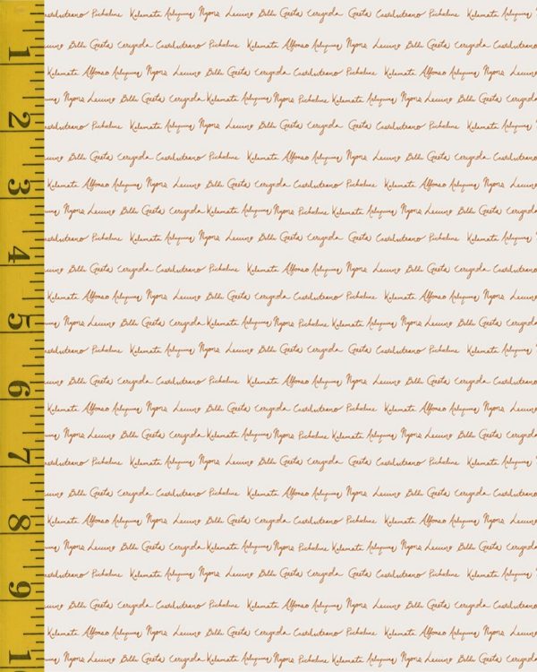 Riley Blake Designs Olive Grove: Script - Ivory #26-8660