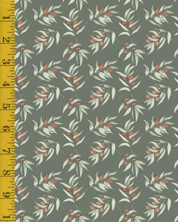 Riley Blake Designs Olive Grove: Olive Branches - Green #26-8663