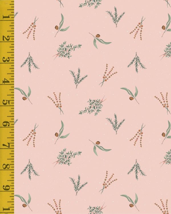 Riley Blake Designs Olive Grove: Herbs - Pink #26-8665