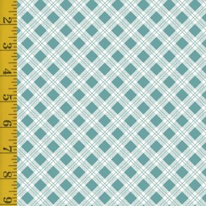 Riley Blake Designs Bee Plaids: Scarecrow - Teal #26-8675