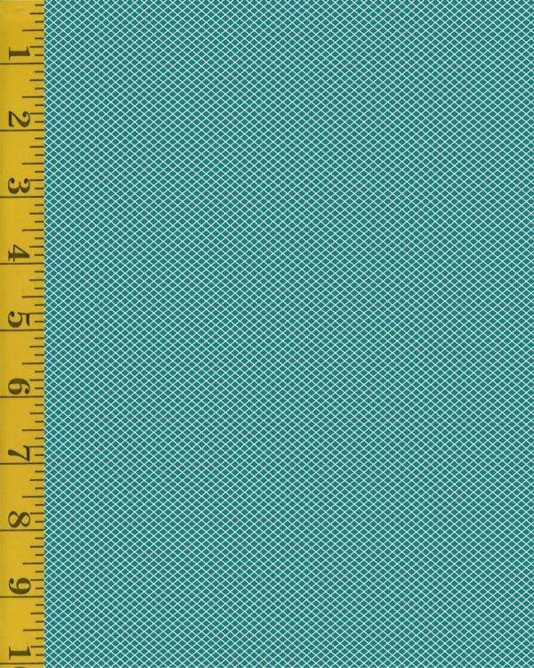 Riley Blake Designs Bee Plaids: October - Teal #26-8681