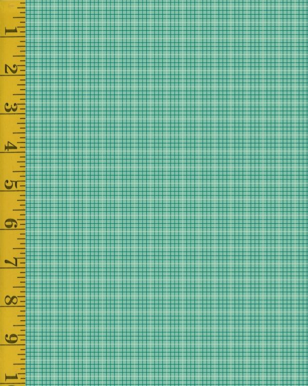 Riley Blake Designs Bee Plaids: Hayride - Sea Glass #26-8683