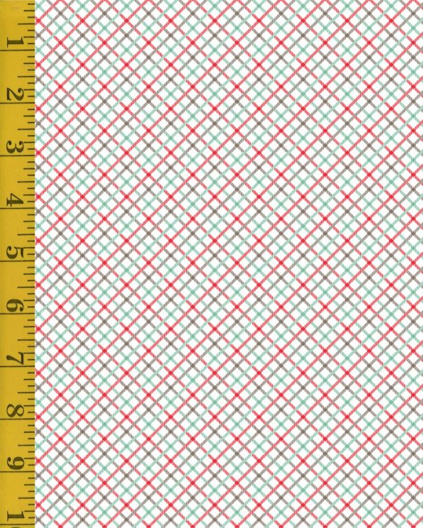 Riley Blake Designs Bee Plaids: Homespun - Sea Glass #26-8685
