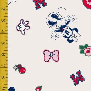 EE Schenck: Disney - Mickey & Minnie Icons - White #26-2610