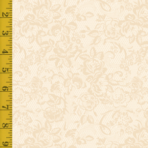 Riley Blake Designs Rose & Violet's Bouquet des Fleurs: Lace - Cream #26-8693