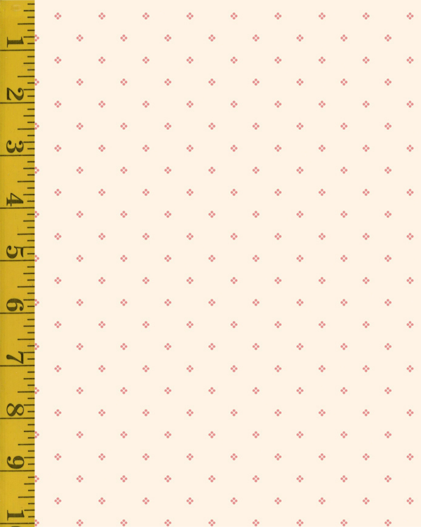 Riley Blake Designs Rose & Violet's Bouquet des Fleurs: Dots - Cream #26-8695