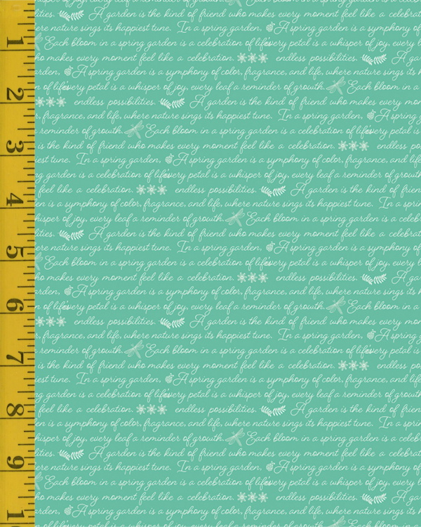 Riley Blake Designs Awakening: Garden's Promise - Seaglass #26-8709