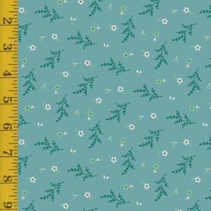 Riley Blake Designs Gentler Times: Delightful - Raindrop #26-8733