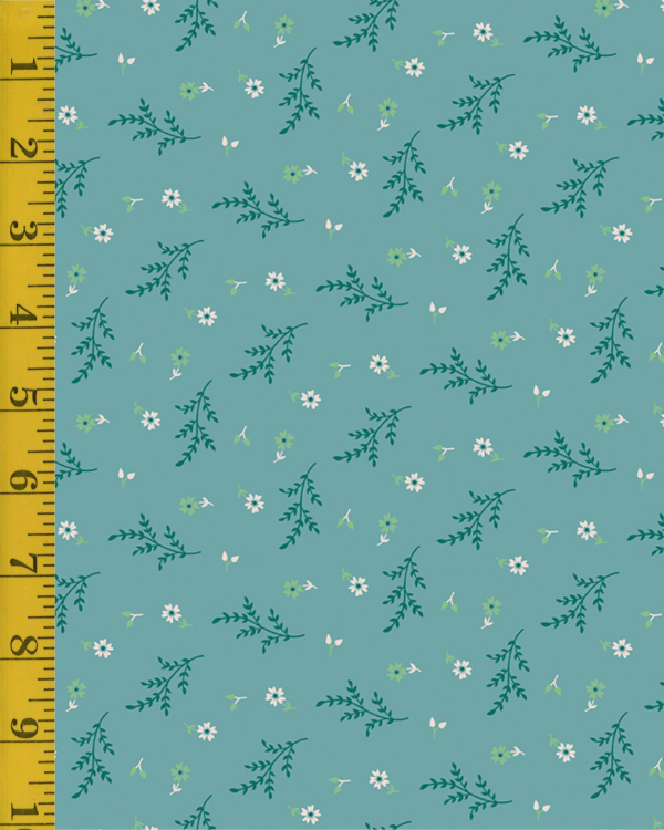 Riley Blake Designs Gentler Times: Delightful - Raindrop #26-8733