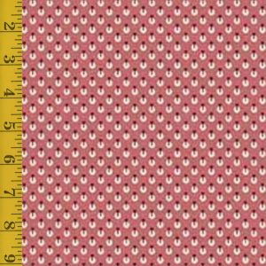 Andover Fabrics: Petit Point: Fancy Dot - Pink #26-1433