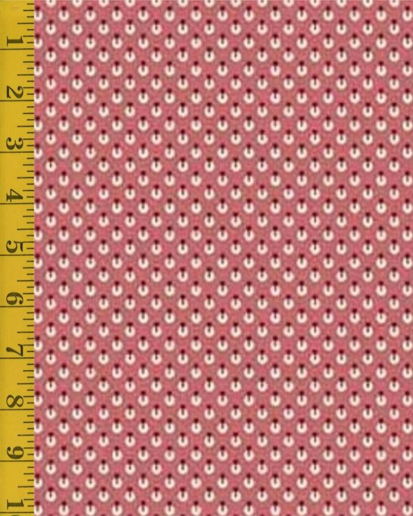 Andover Fabrics: Petit Point: Fancy Dot - Pink #26-1433