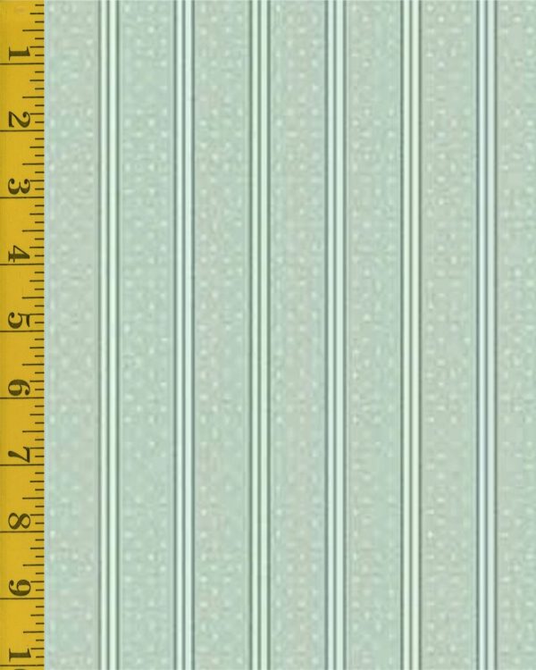 Andover Fabrics: Petit Point: Stripe - Teal #26-1435