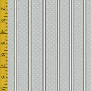 Andover Fabrics: Petit Point: Stripe - Gray #26-1437
