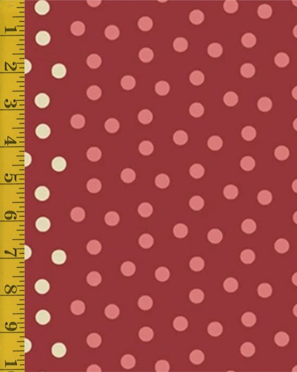 Andover Fabrics: Anna: Confetti - Raspberry #26-1444