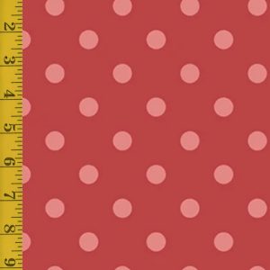 Andover Fabrics: Anna: Pearls - Raspberry #26-1448