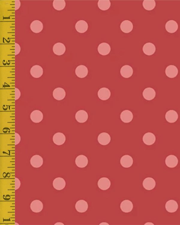 Andover Fabrics: Anna: Pearls - Raspberry #26-1448