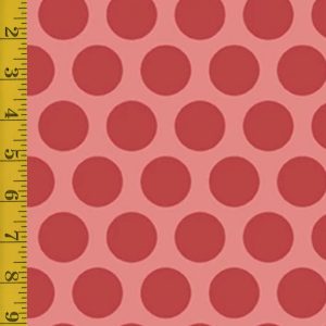 Andover Fabrics: Anna: Spots - Raspberry #26-1451