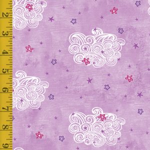 Benartex: Dreamers: Fantasy Clouds - Lilac #26-4835