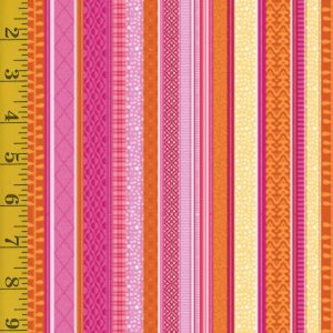 Benartex: Serendipity: Stripe - Pink #26-4837